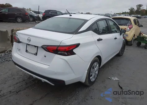 2025 Nissan Versa 1.6 S z USA, uszkodzony, nr VIN 3N1CN8DVXSL816841